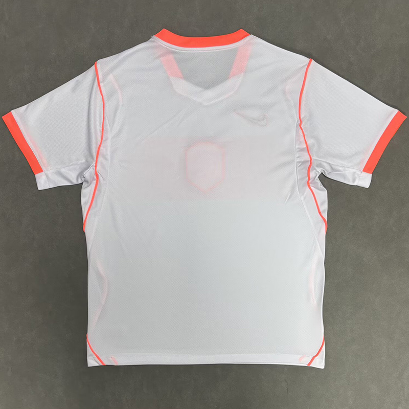 26-27 Netherlands White Fans Soccer Jersey