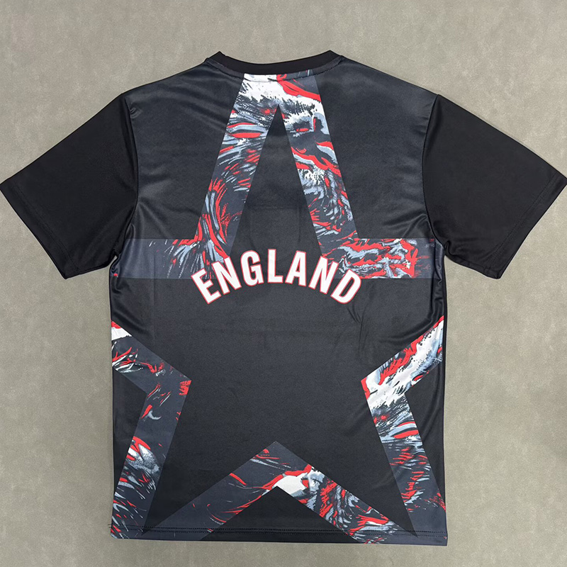 26-27 England Black Training shirts