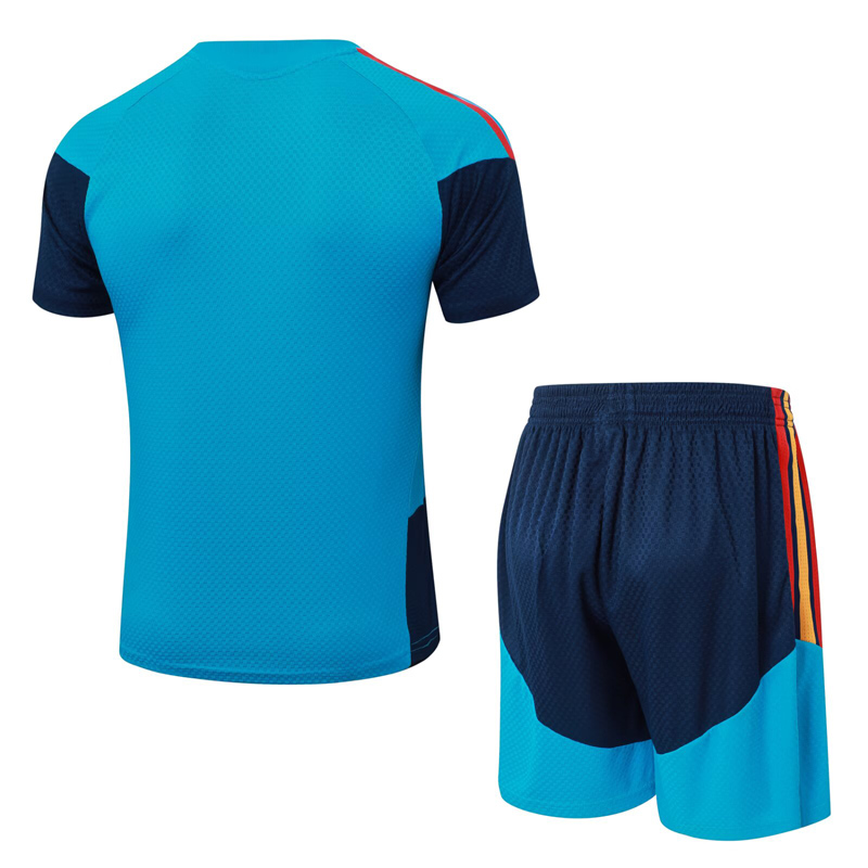 26-27 Spain Lake blue Player Version Training Short Suit (球员短套装)#D2603