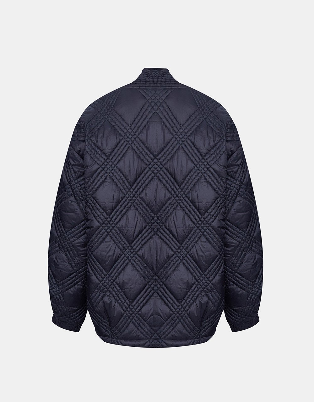 Open Front Drop Shoulder Winter Coat