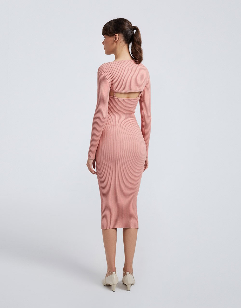 Super Crop Rib Knit Top