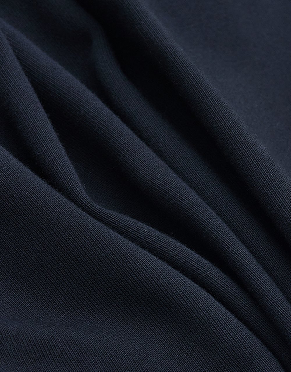 Contrast Fabric Drop Shoulder Midi Dress