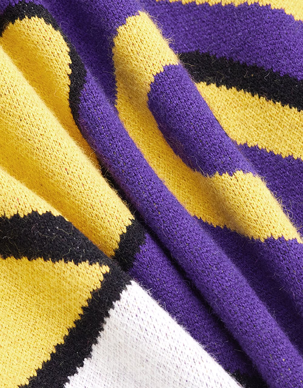 Graffiti Pattern Drop Shoulder Crew Neck Sweater