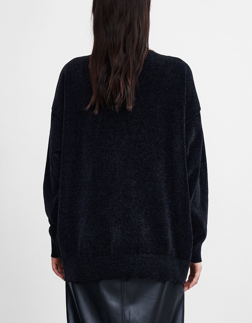 Button Up Drop Shoulder Cardigan