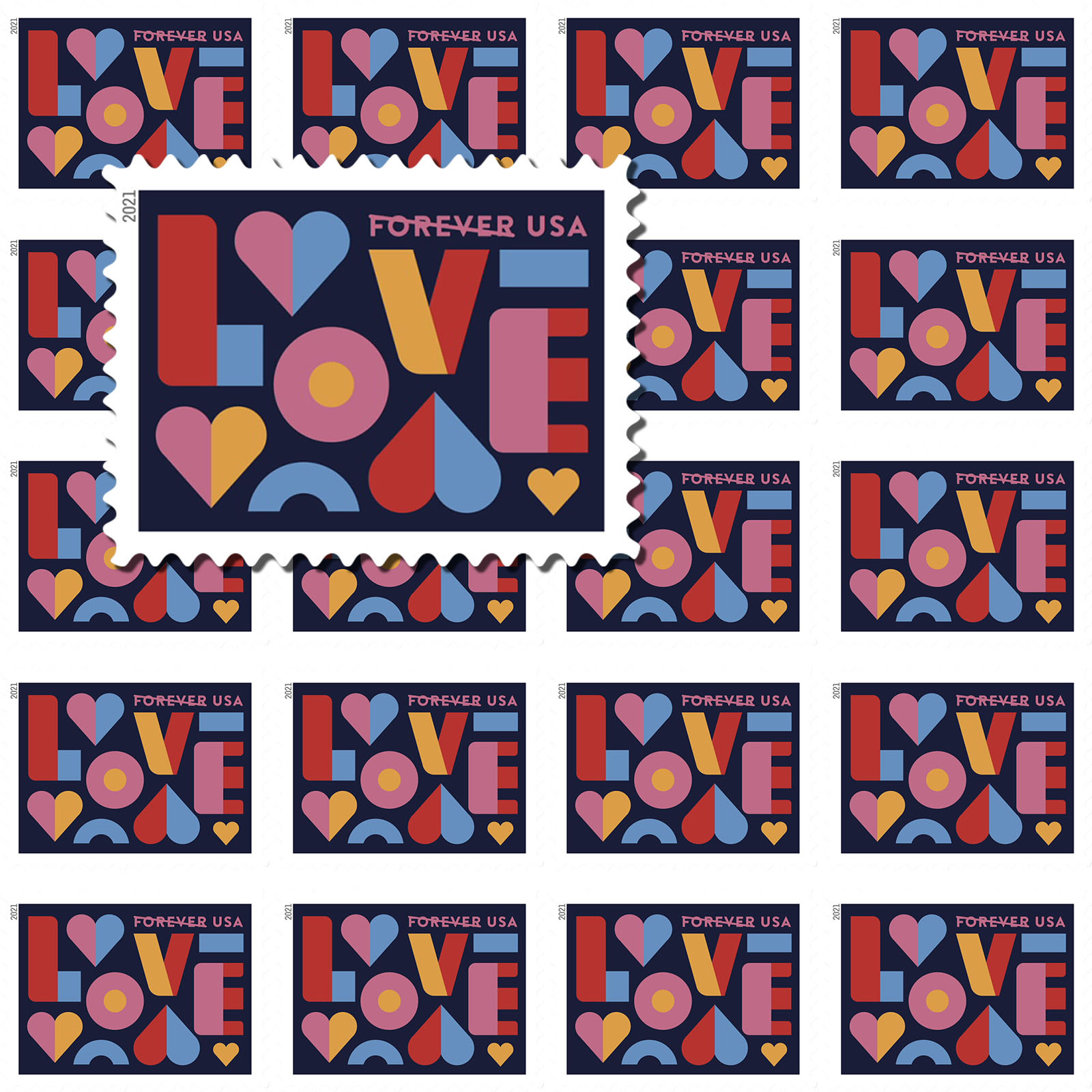 300 PCS-2021 New Love 11 Styles Hot Sale
