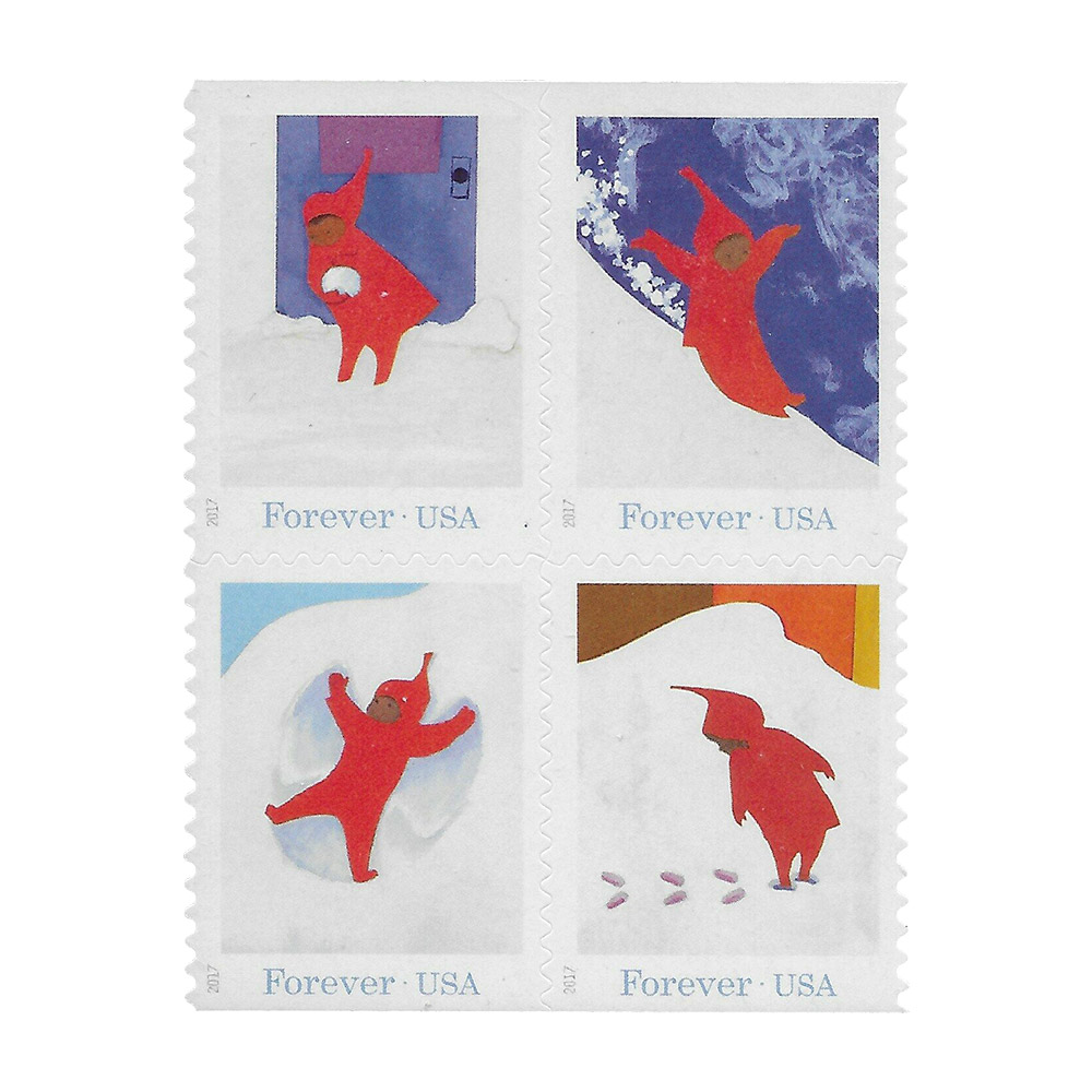 100PCS-The Snowy Day