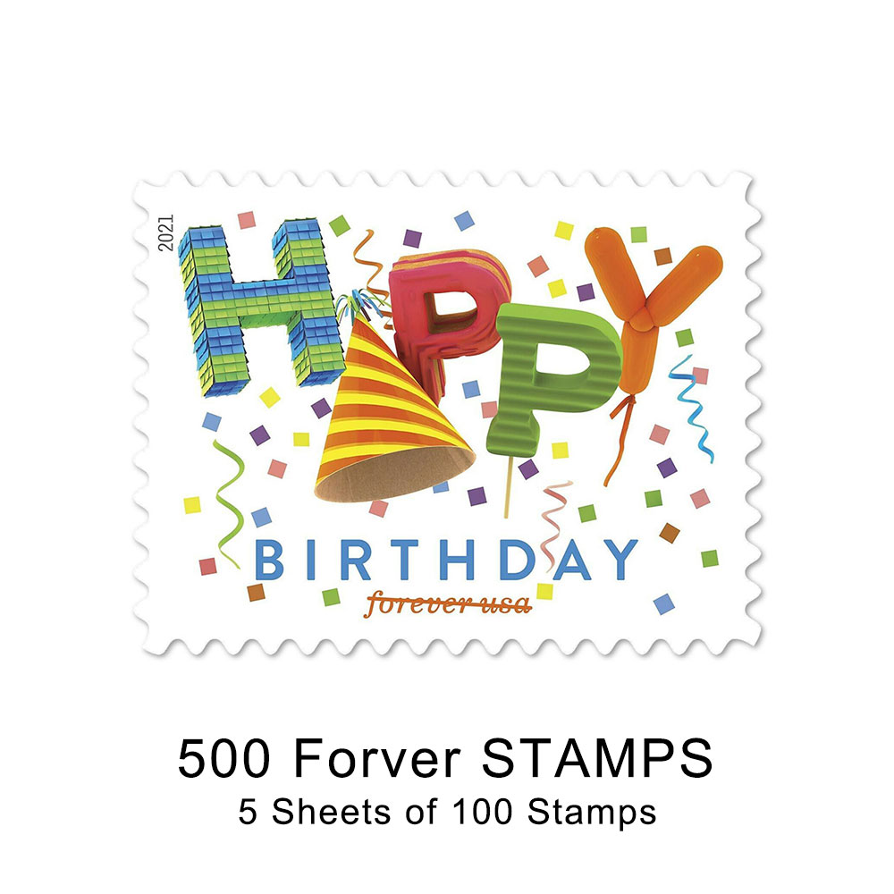 100PCS-Happy Birthday