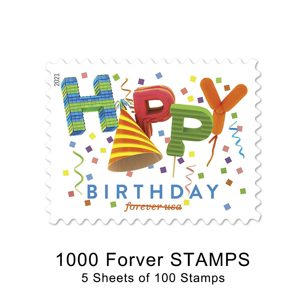 100PCS-Happy Birthday