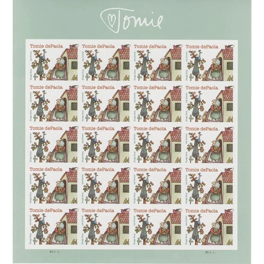 Tomie dePaola 2023 - 5 Sheets / 100 Pcs