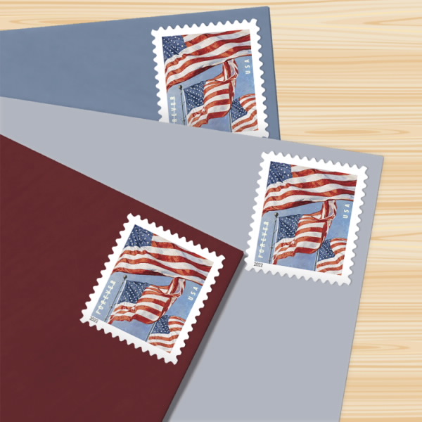 500-10000PCS-U.S. Flags 2022