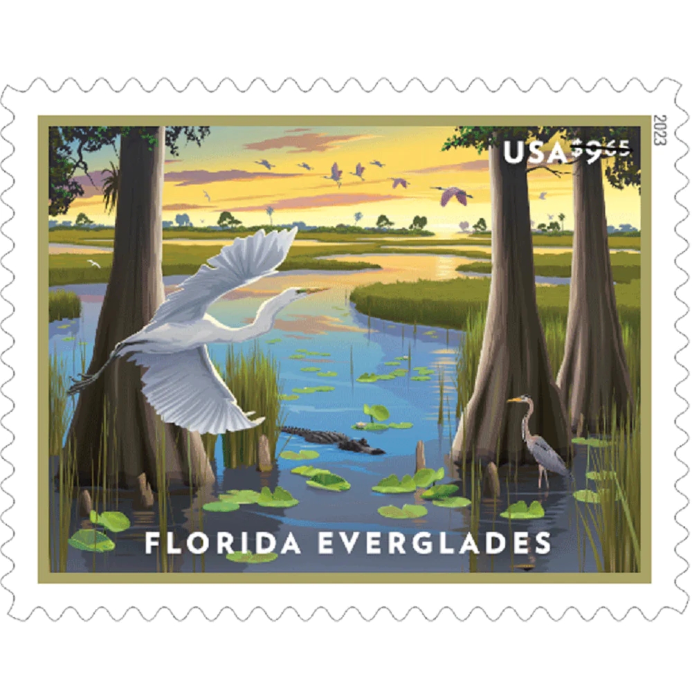 Florida Everglades 2023 - 5 Sheets / 20 Pcs