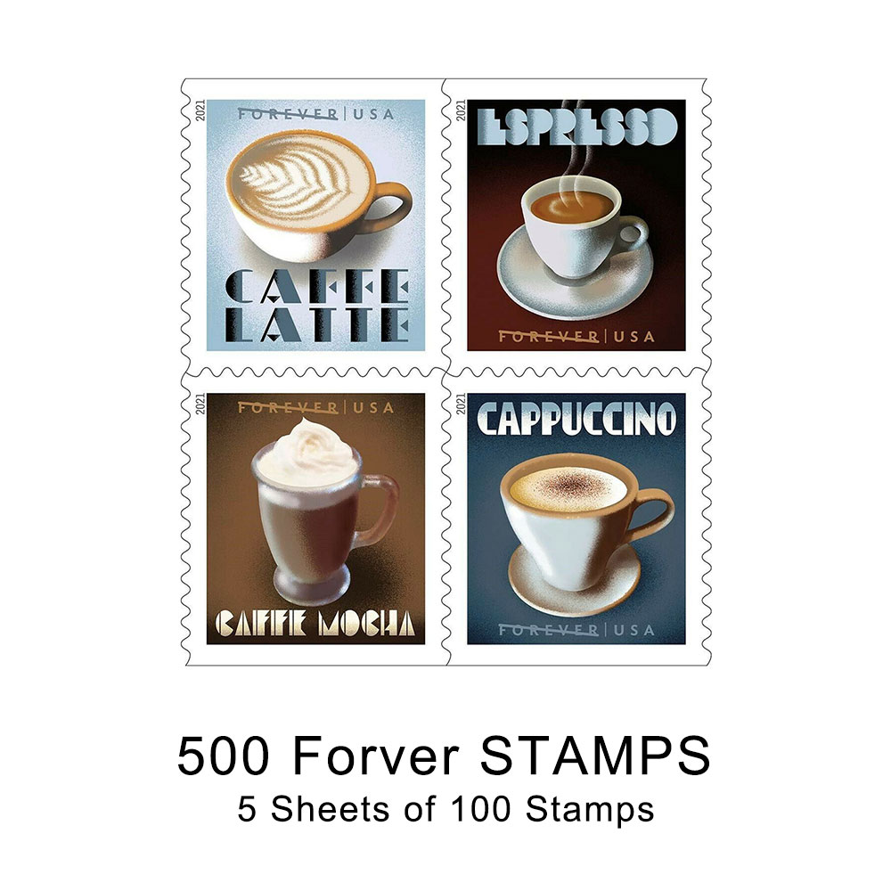100PCS-Espresso Drinks