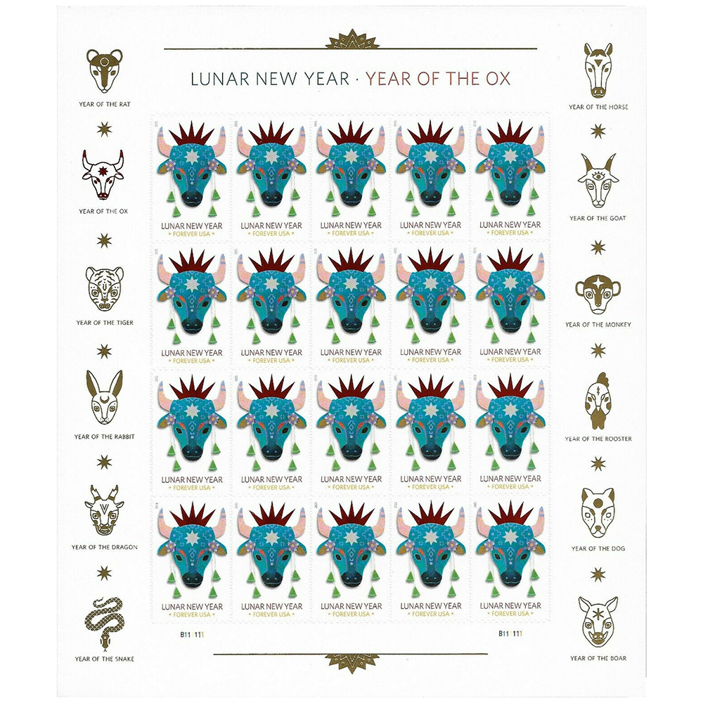 300PCS-Lunar New Year: Year of the Ox
