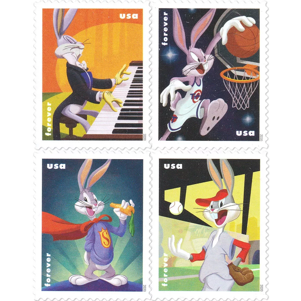 100PCS-Bugs Bunny Rabbit