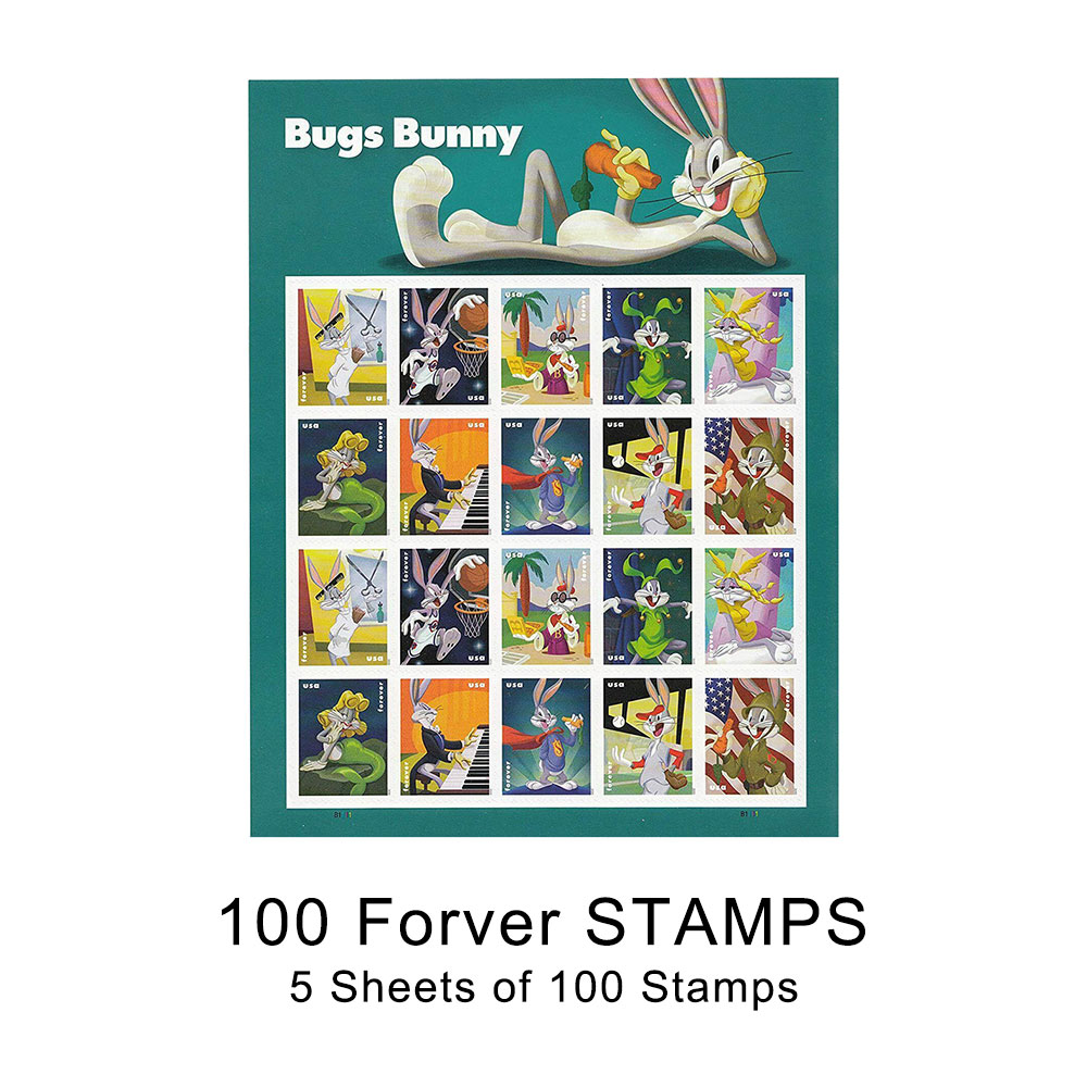 100PCS-Bugs Bunny Rabbit