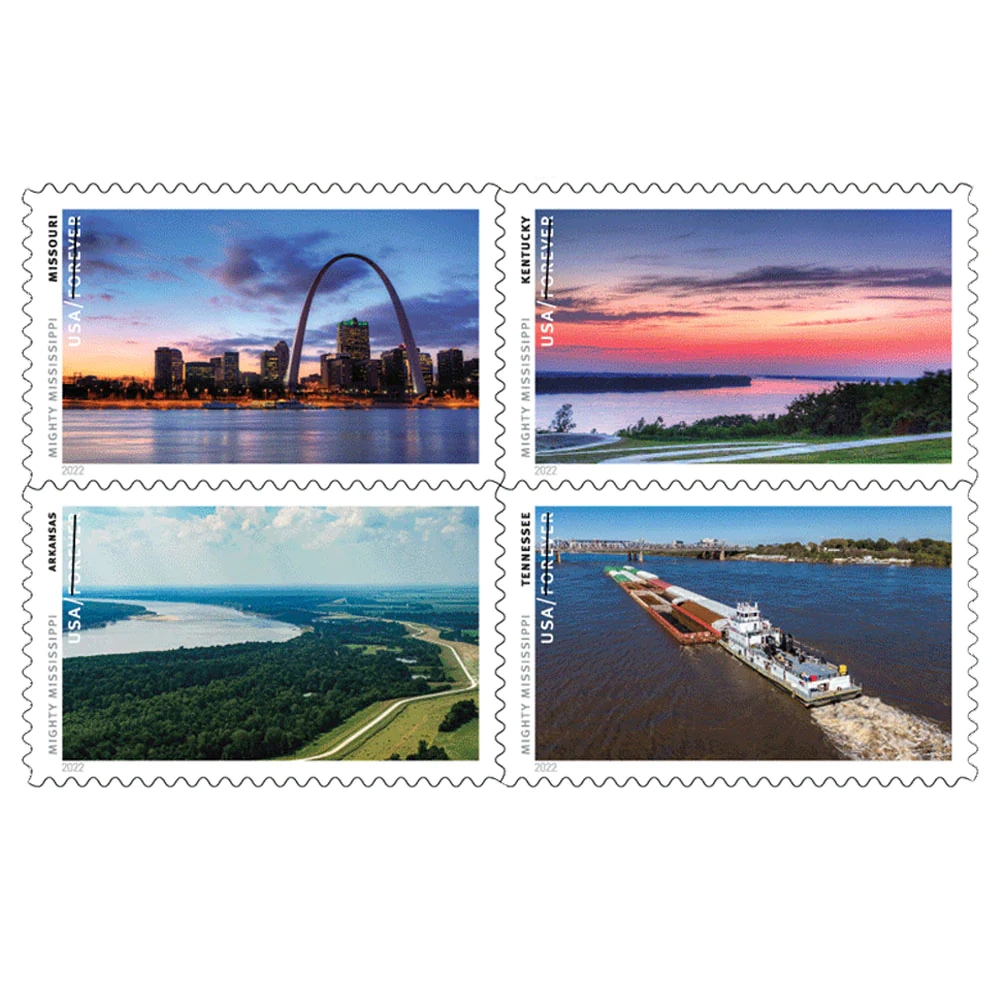 Mighty Mississippi 2022 - 10 Sheets / 100 Pcs