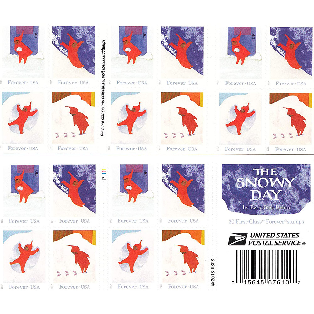 100PCS-The Snowy Day