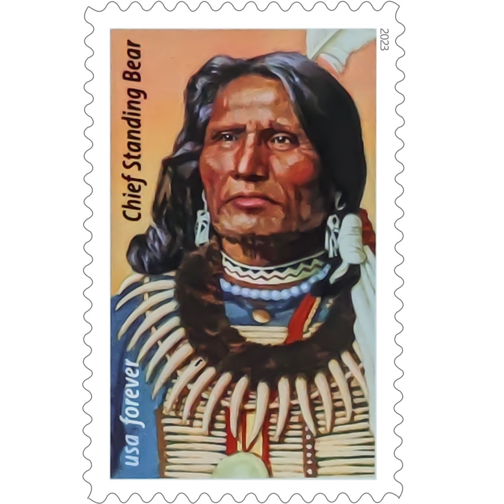 Chief Standing Bear 2023 - 5 Sheets / 100 Pcs