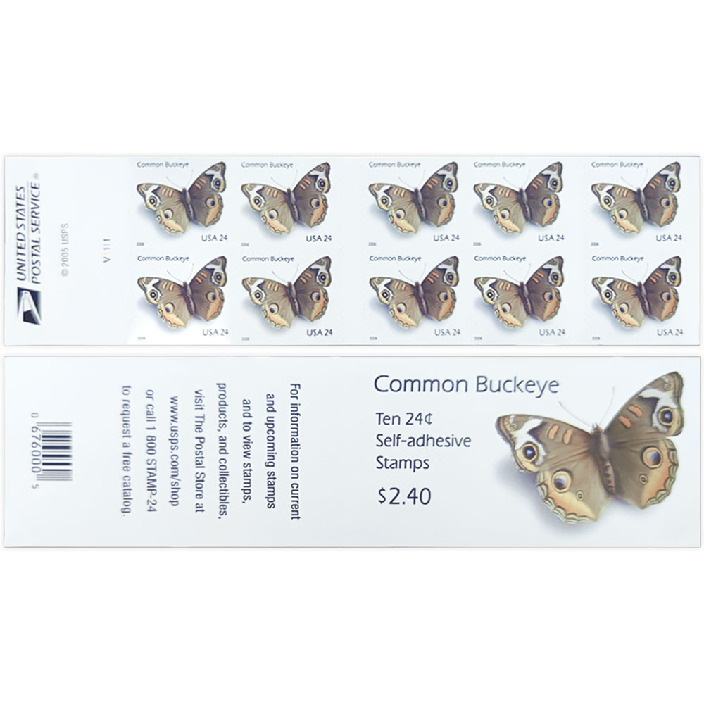 Common Buckeye 2006 - 10 Sheets / 100 Pcs