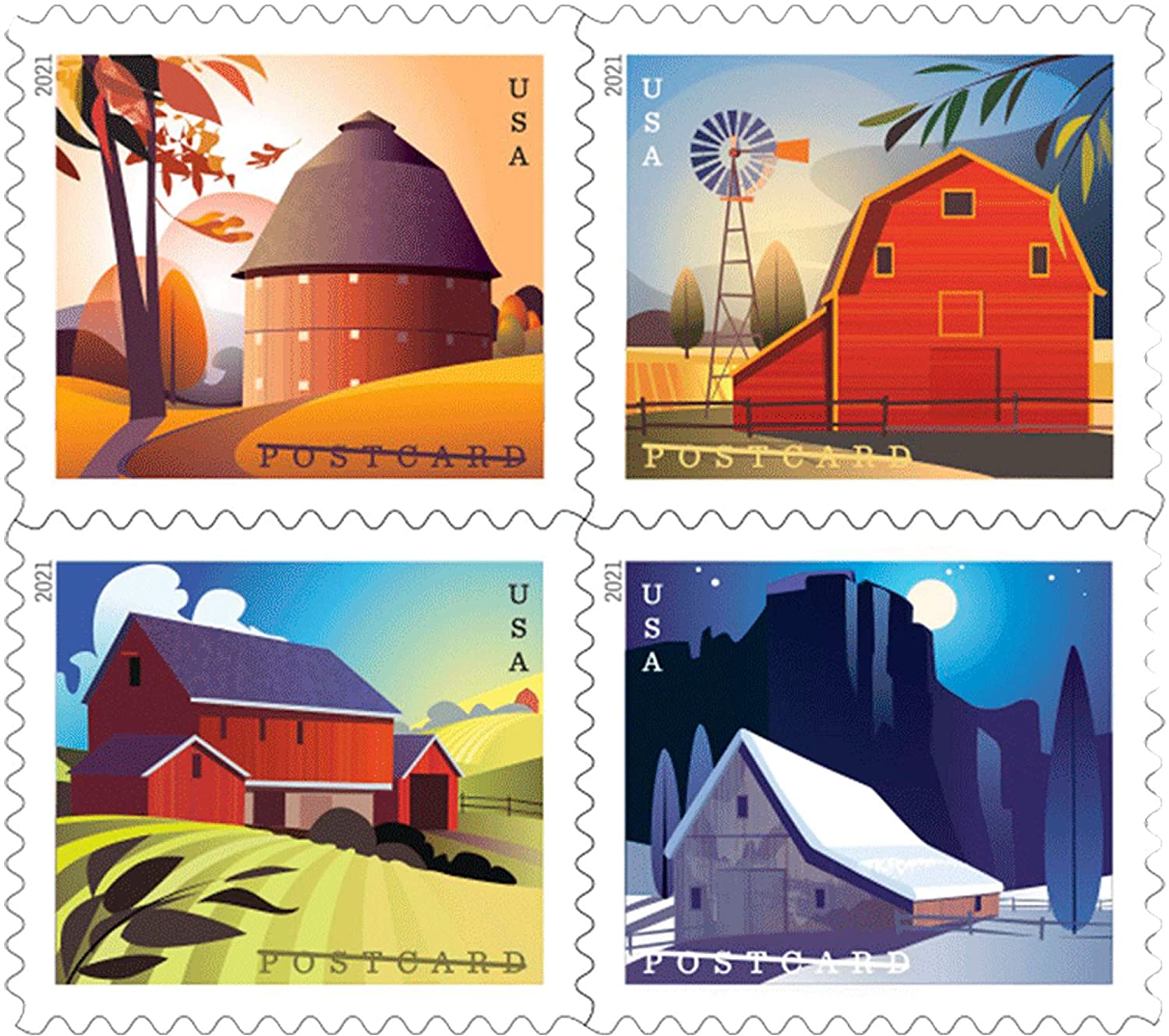 300PCS-Barns