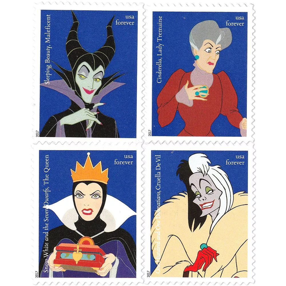 100PCS-DISNEY VILLAINS