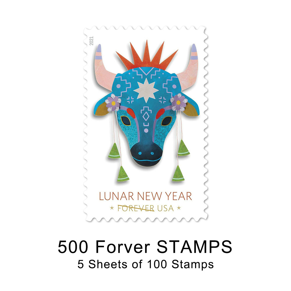 300PCS-Lunar New Year: Year of the Ox