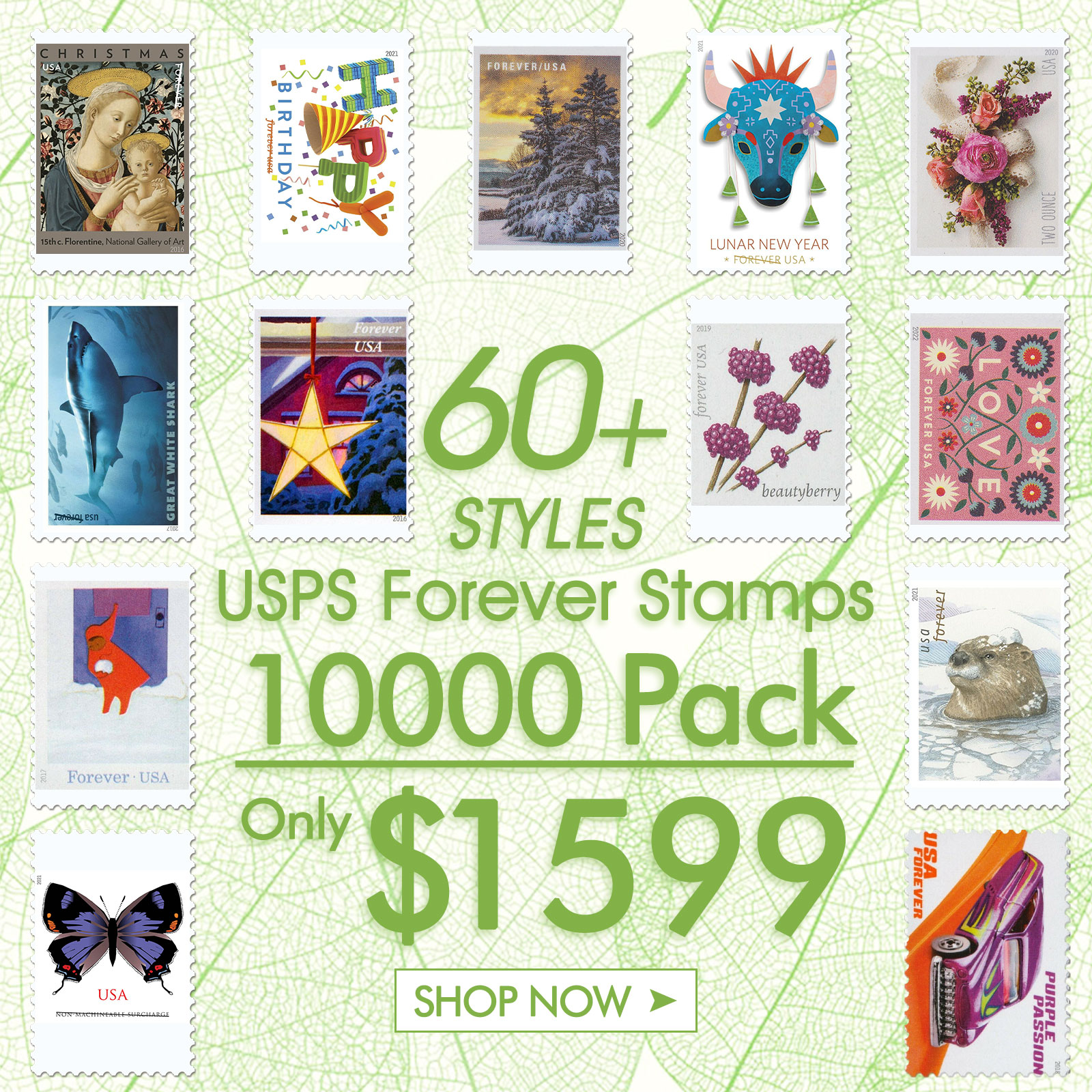 $1599/10000PCS 82 Styles