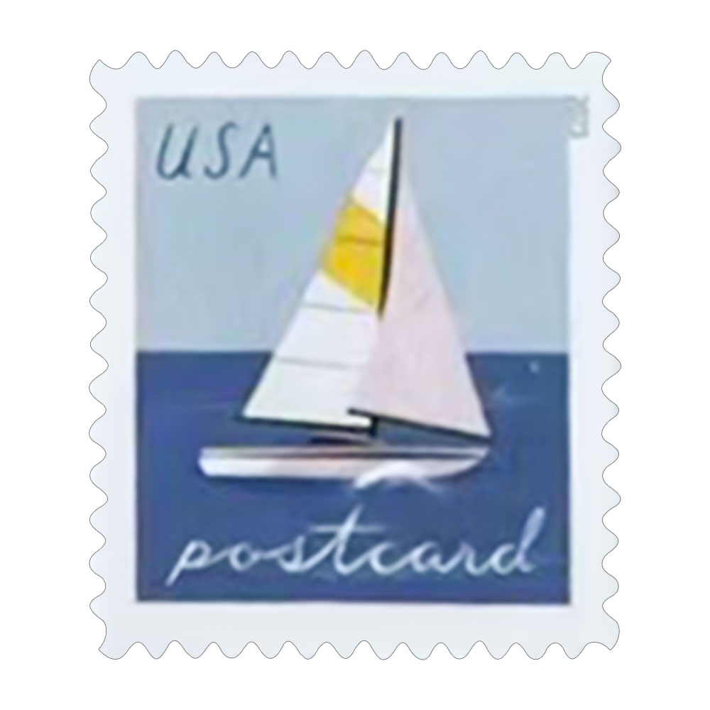 Sailboats Postcard