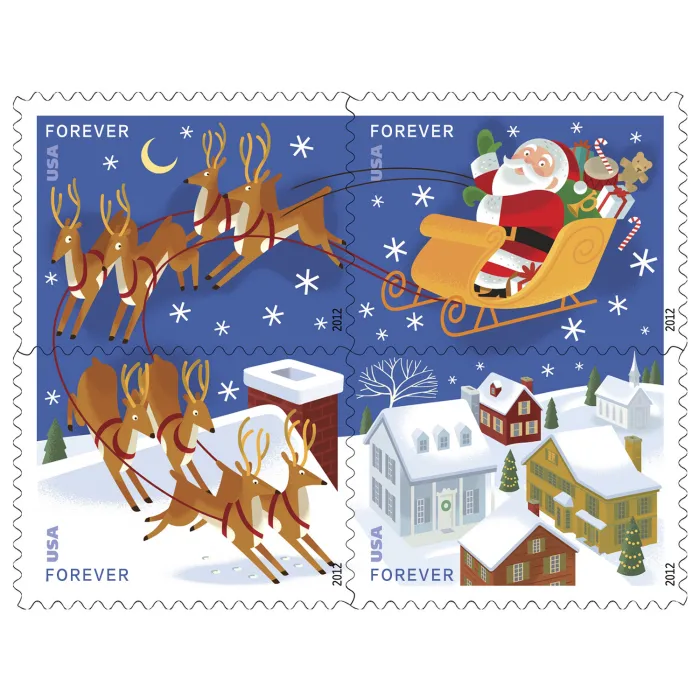 Santa and Sleigh 2012