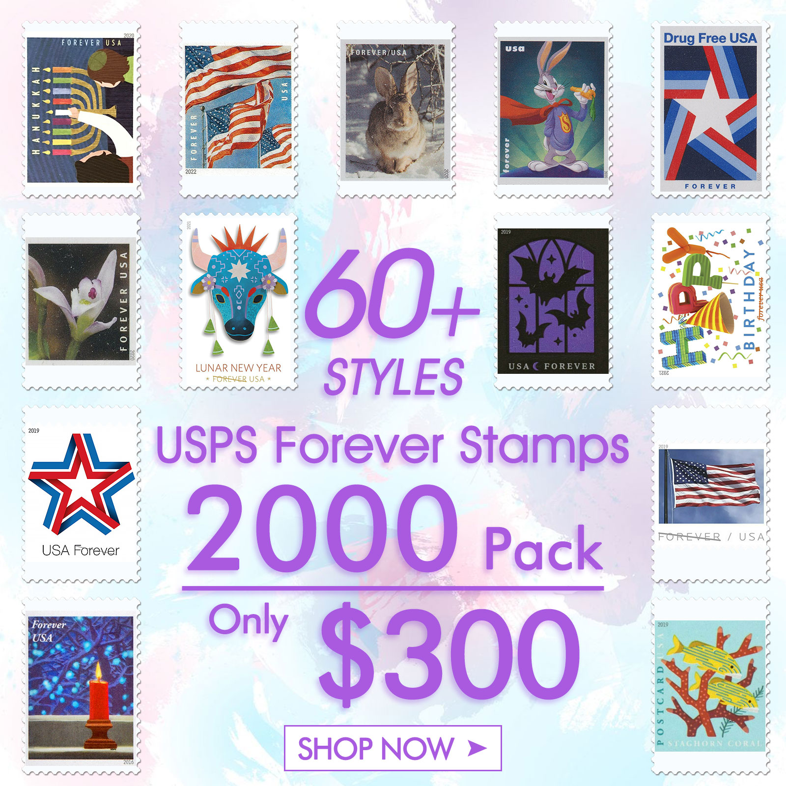 $300/2000PCS 82 Styles