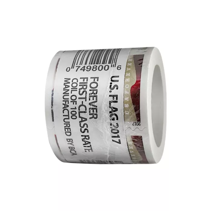 50 Rolls of US Flag, $550/5000PCS!