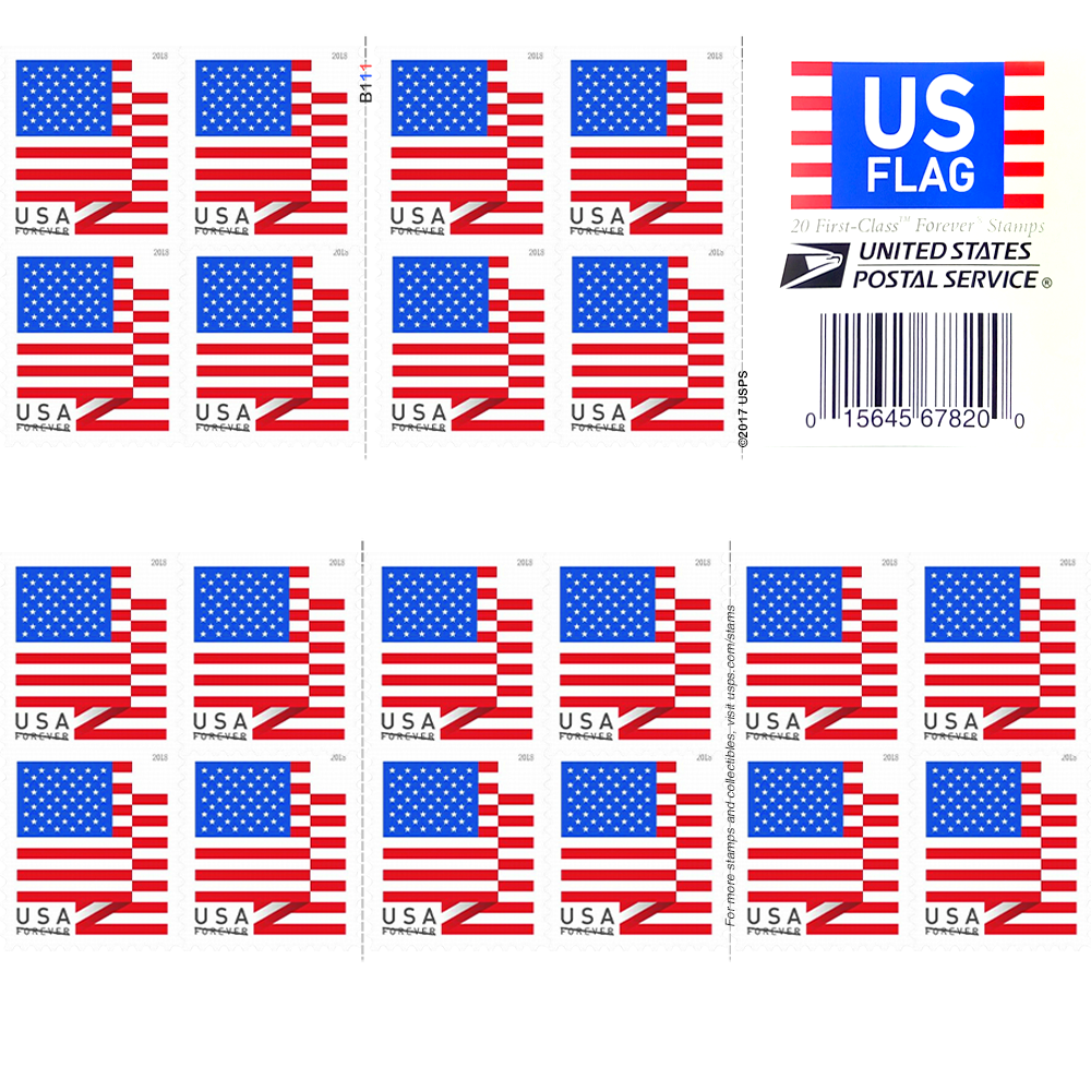 2018 US FLAG Sheets