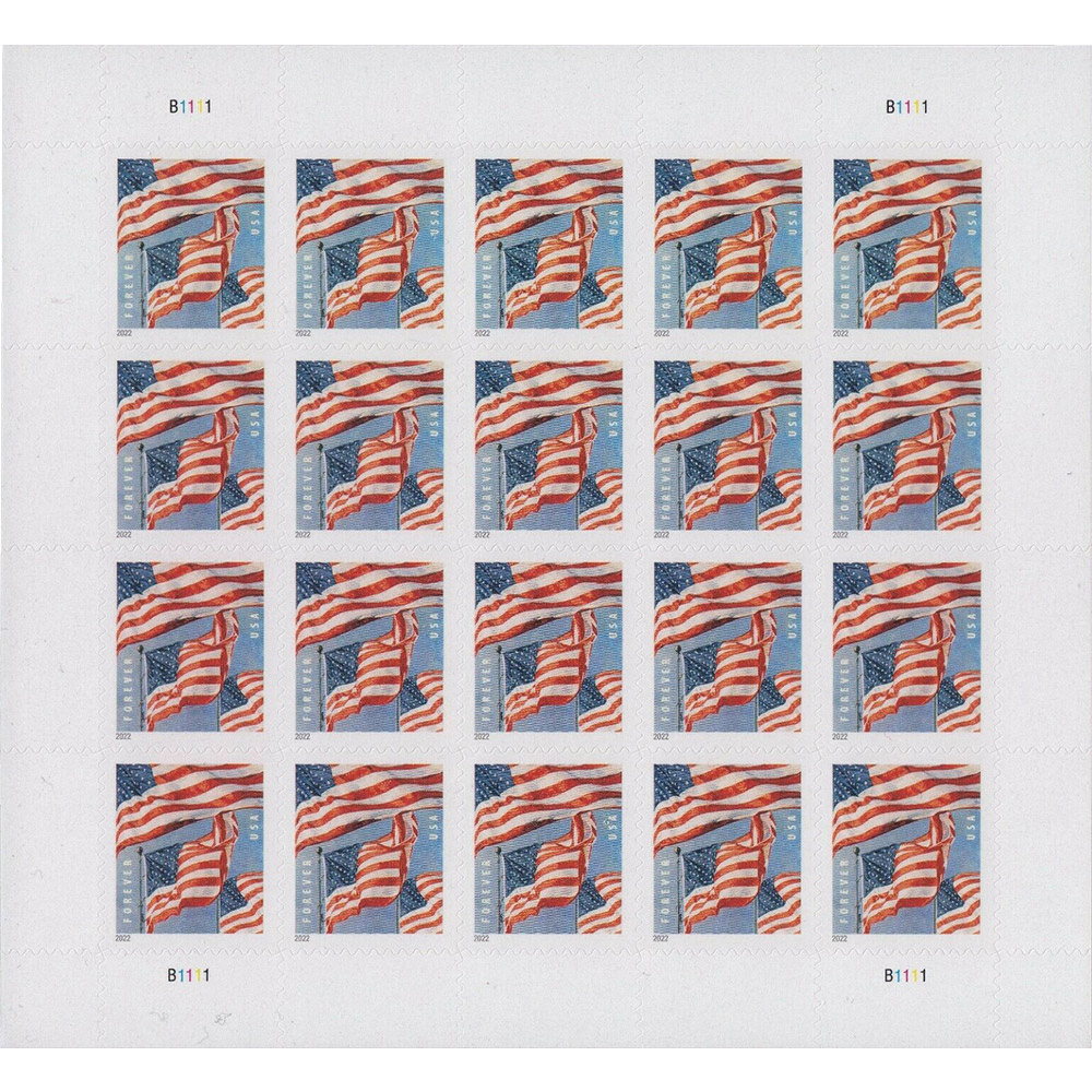 U.S.Flag 2022 Sheets