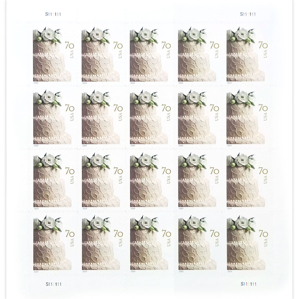 Wedding Cake 70-Cent Two-Ounce