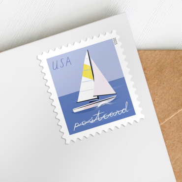 Sailboats Postcard