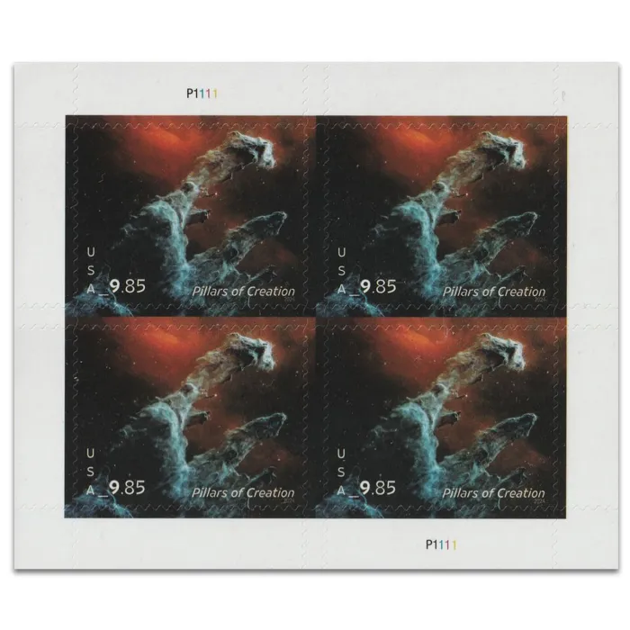 Pillars of Creation, Sheet of 4