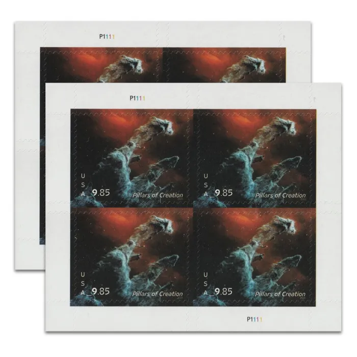 Pillars of Creation, Sheet of 4