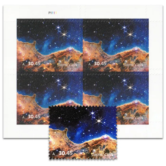 Cosmic Cliffs, Sheet of 4