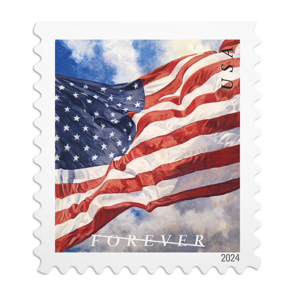 U.S.Flag 2024 Rolls $16.9/100PCS. $169/1000PCS!