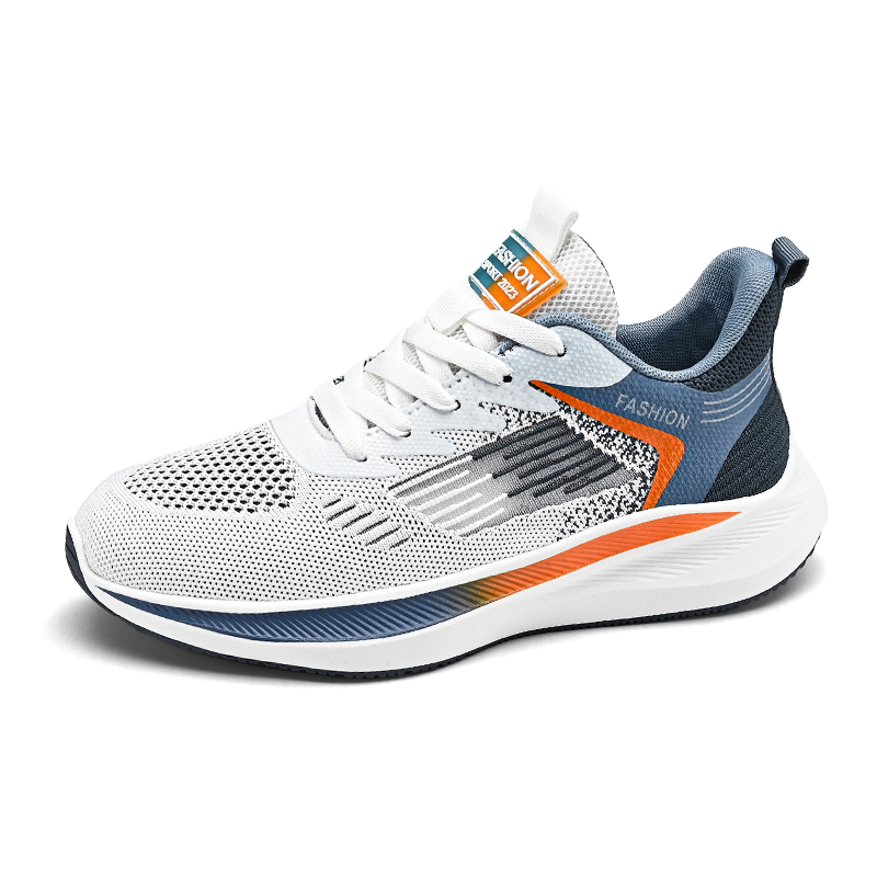 Men Casual Sport Shoes Breathable Lightweight Sneakers Outdoor Mesh Black Running Shoes Athletic Jogging Tenis Walking Shoes