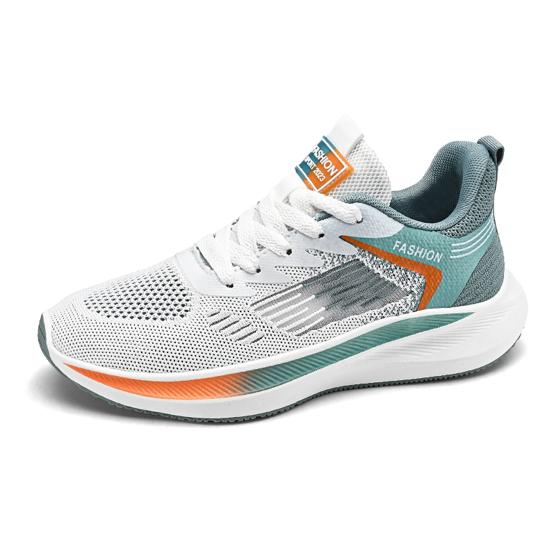 Running Shoes Men Women Outdoor Sport Shoes Breathable Lightweight Sneakers Air Mesh Upper Anti-slip Natural Rubber Outsole