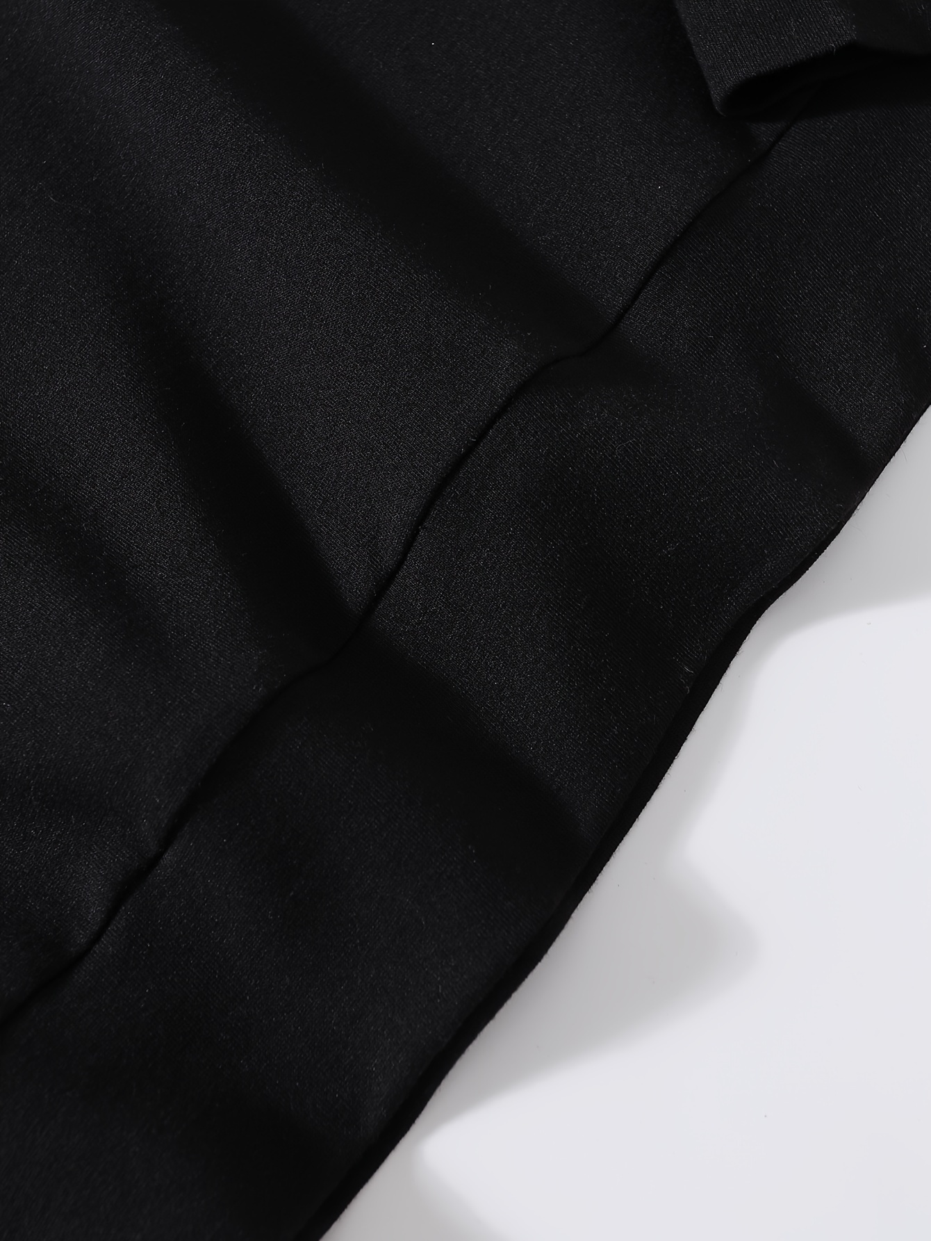 Men's solid color simple versatile fashion round neck sweatshirt + trousers two-piece set spring and autumn outfit Men's Sets