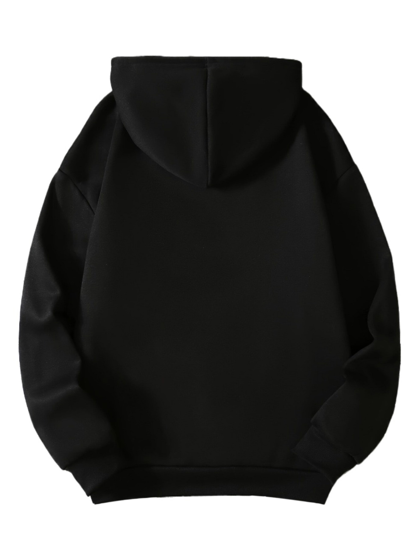 Women's Letter Print Drop Shoulder Hoodie, Fashion Casual Drawstring Pocket Hooded Sweatshirt for Daily Holiday Outdoor Wear, Women Clothing for Fall & Winter