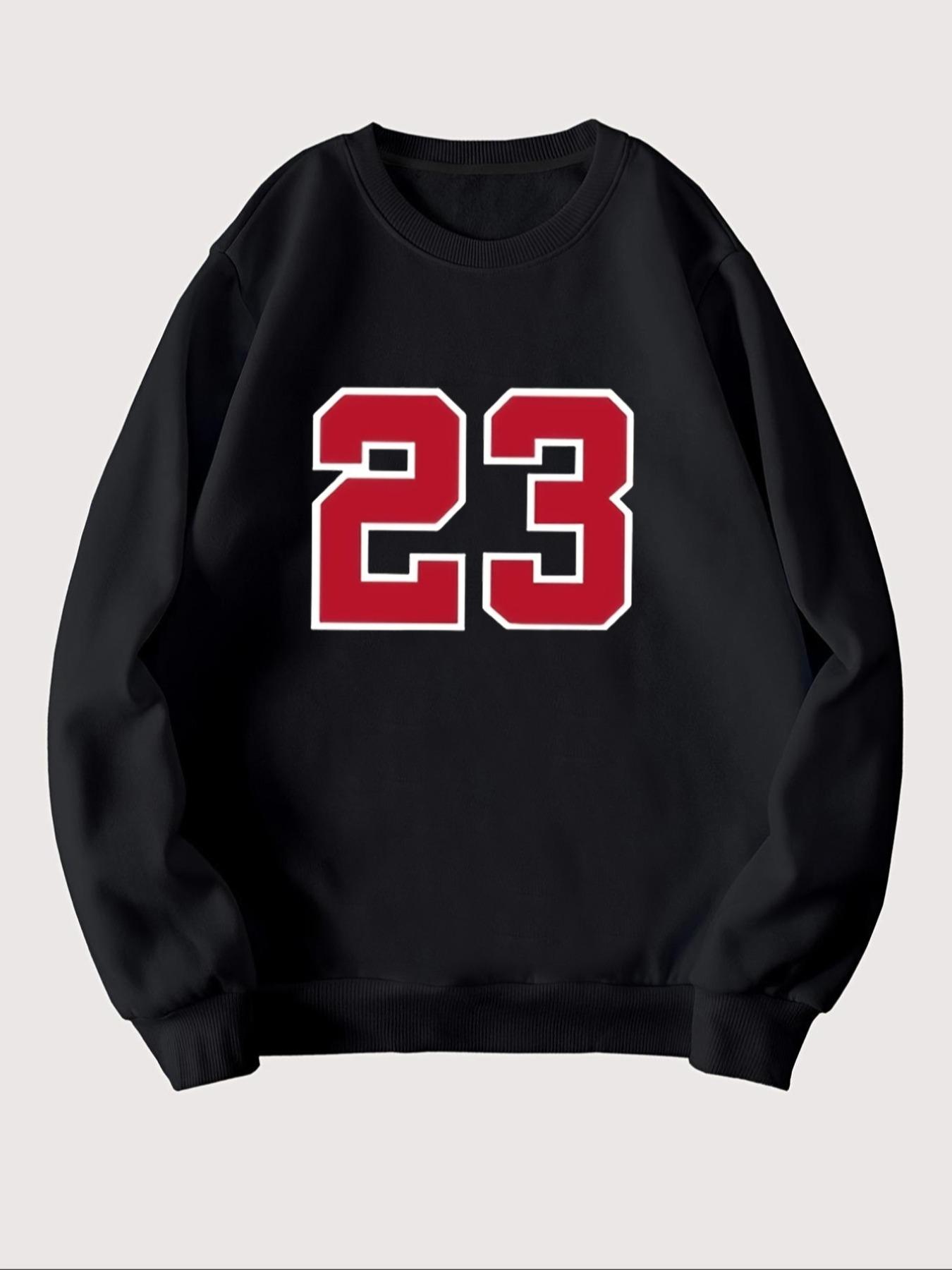 1 casual digital print sweatshirt, round neck long sleeve pullover, suitable for autumn and winter, machine washable