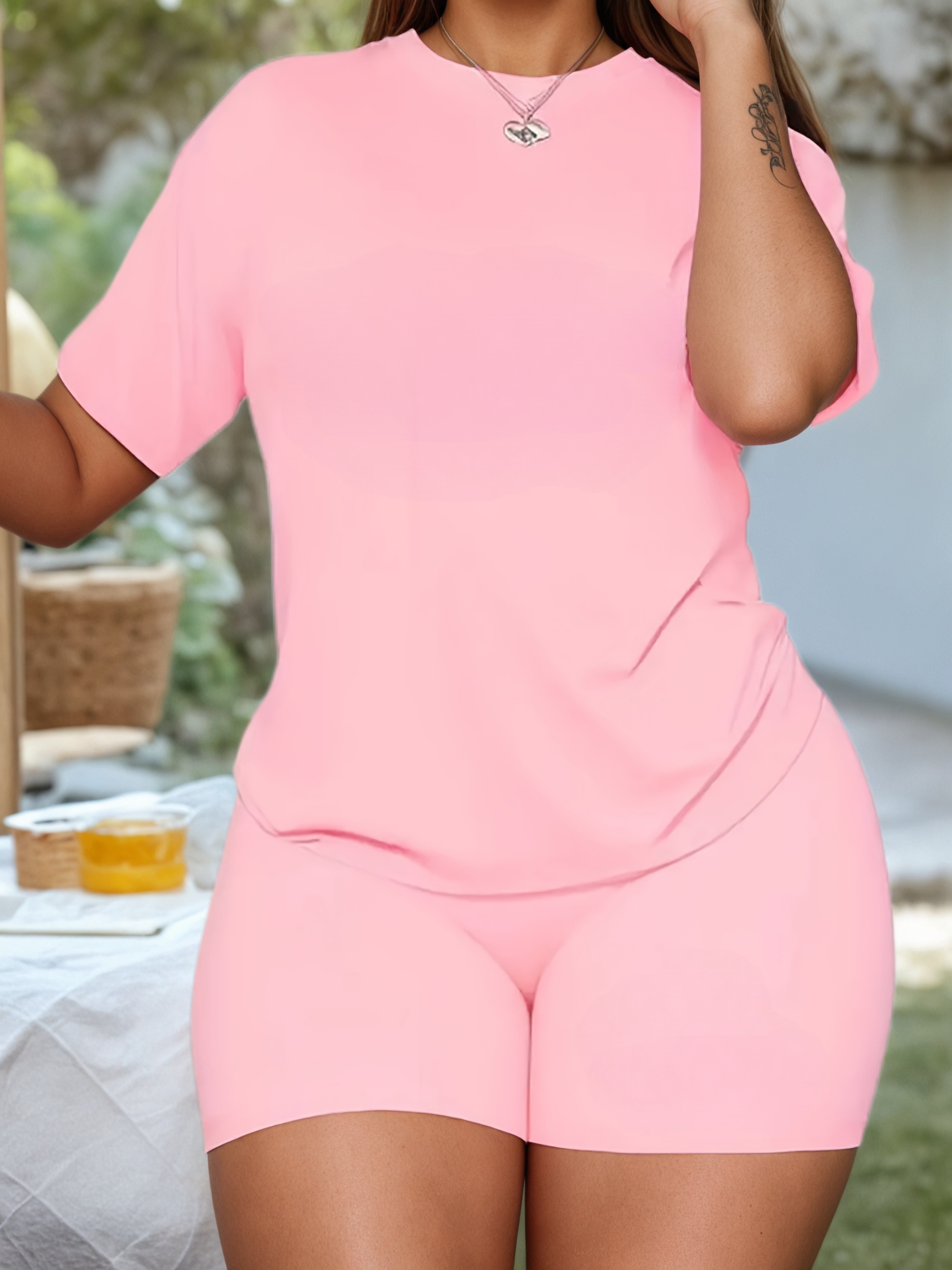 Spring Summer Women's Top | Comfortable | Round Neck Short Sleeve | Letter Pattern Print, Black Washed