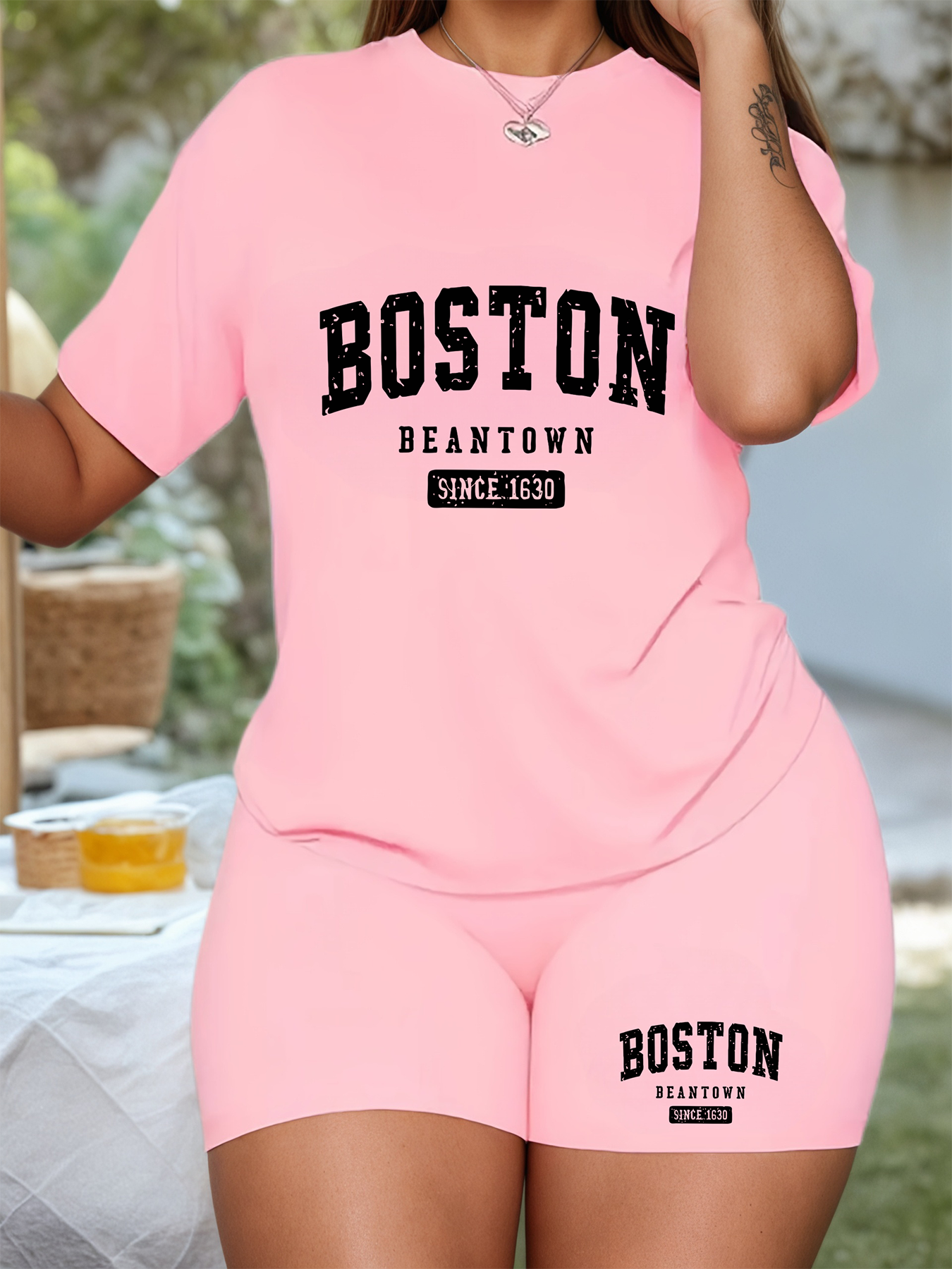 Women Short-sleeved Suit