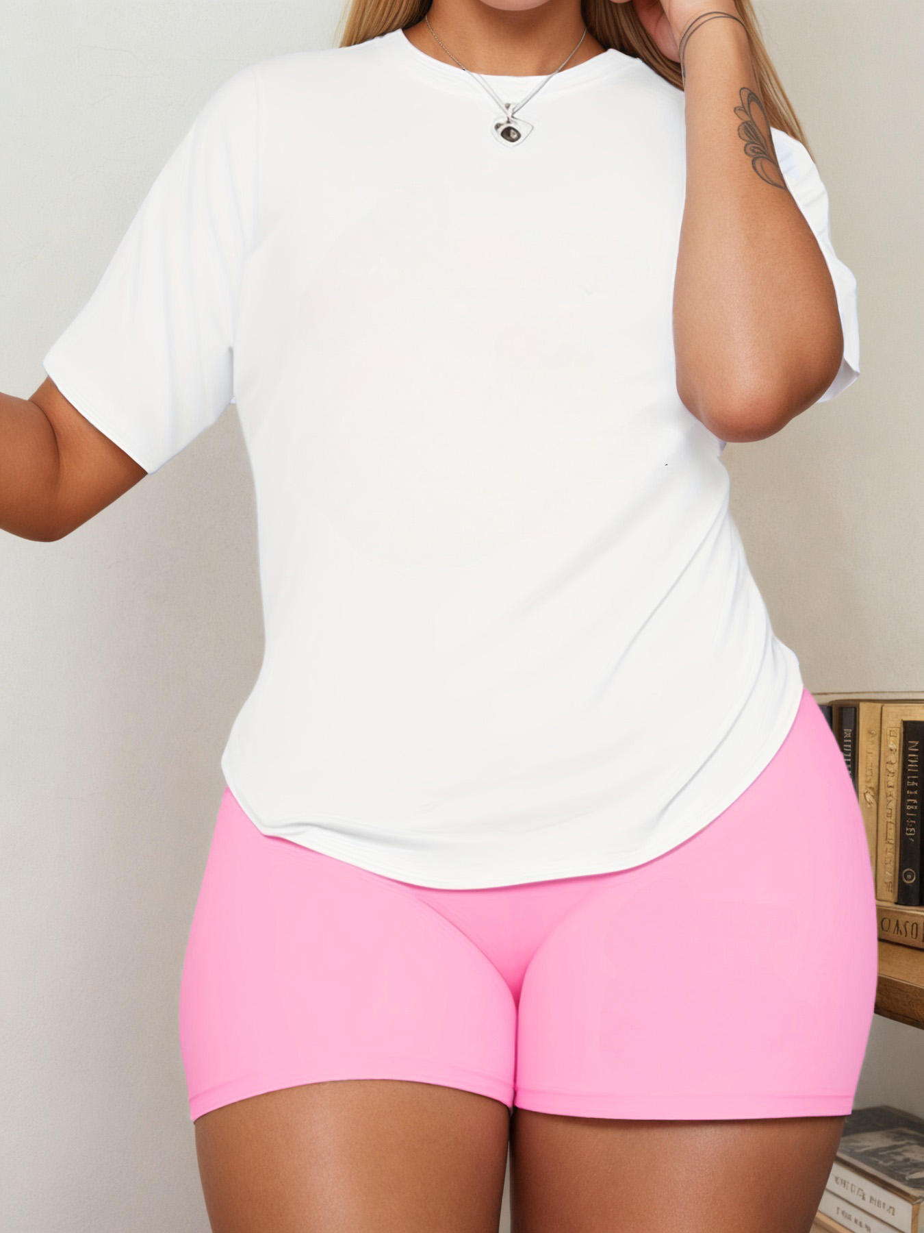 Temu Low quality Women's Two-piece Outfits H9001+8002