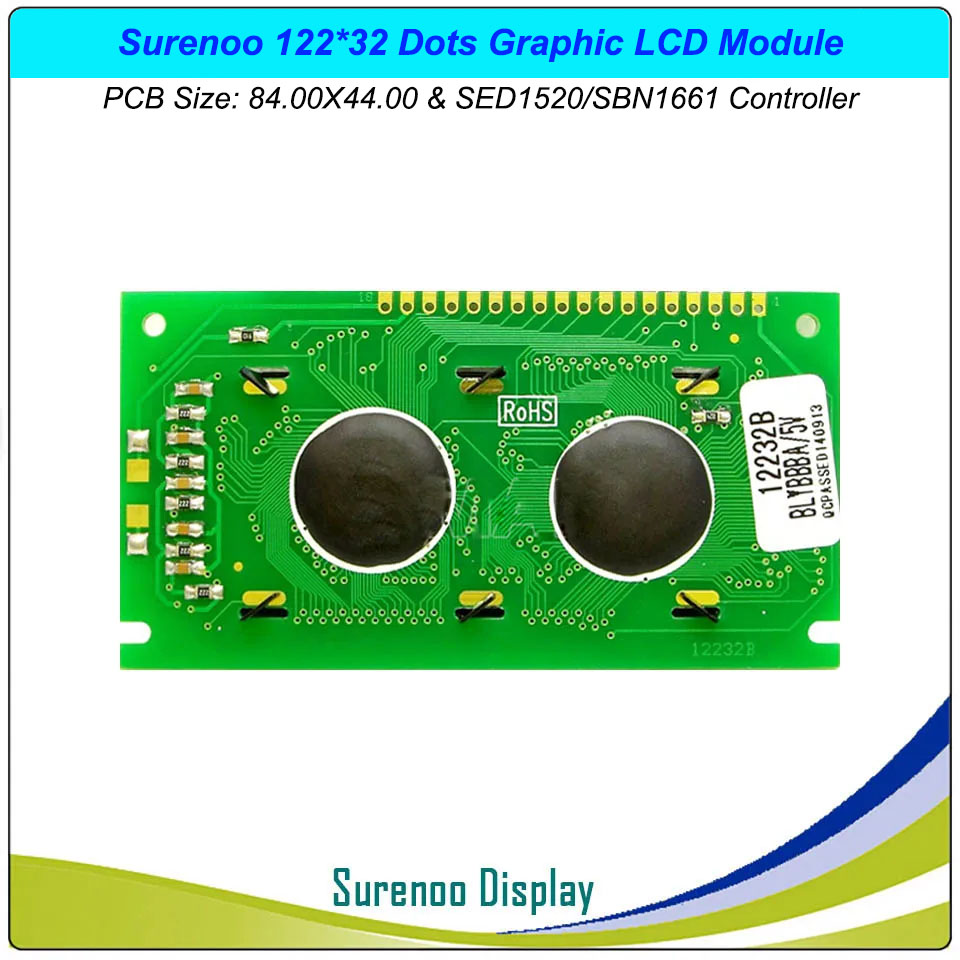 SLG12232B Outline=84.00X44.00 2.0