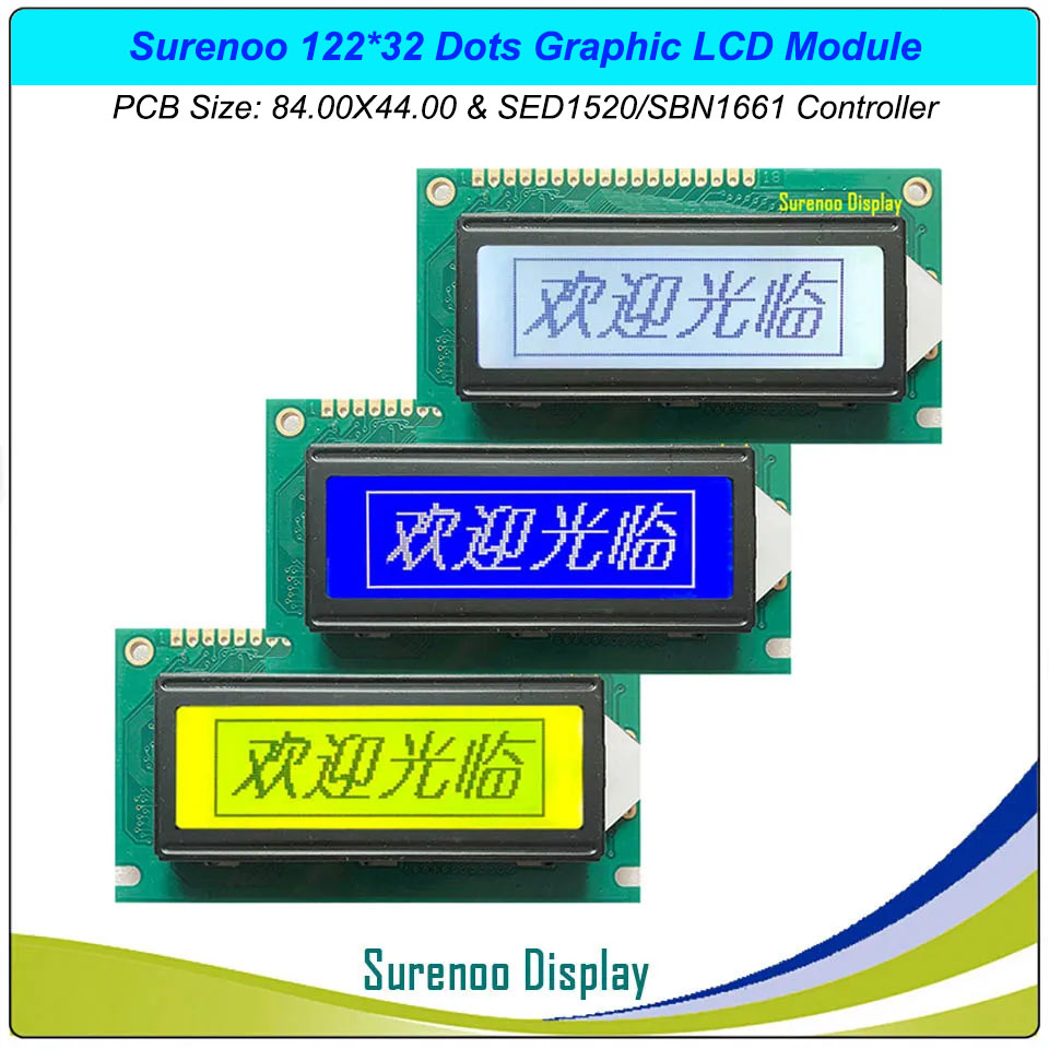 SLG12232B Outline=84.00X44.00 2.0