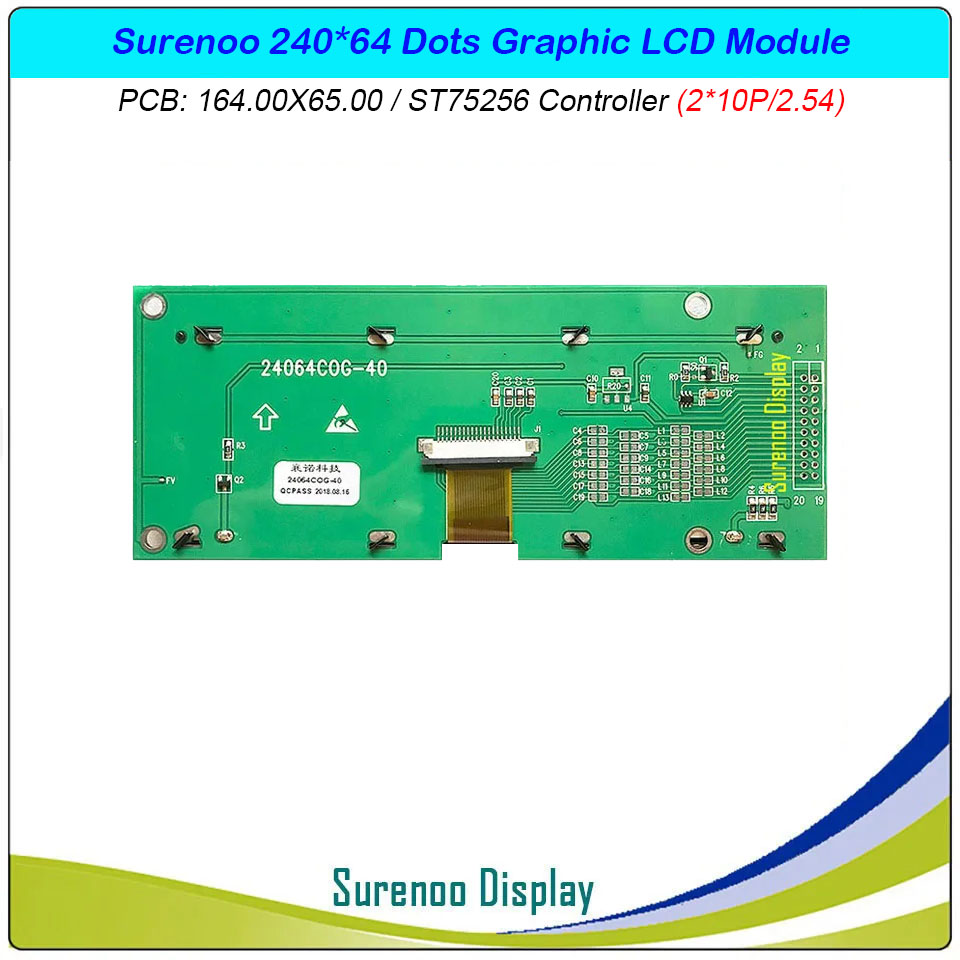SLG24064B Outline=164.00X65.00MM 5.0